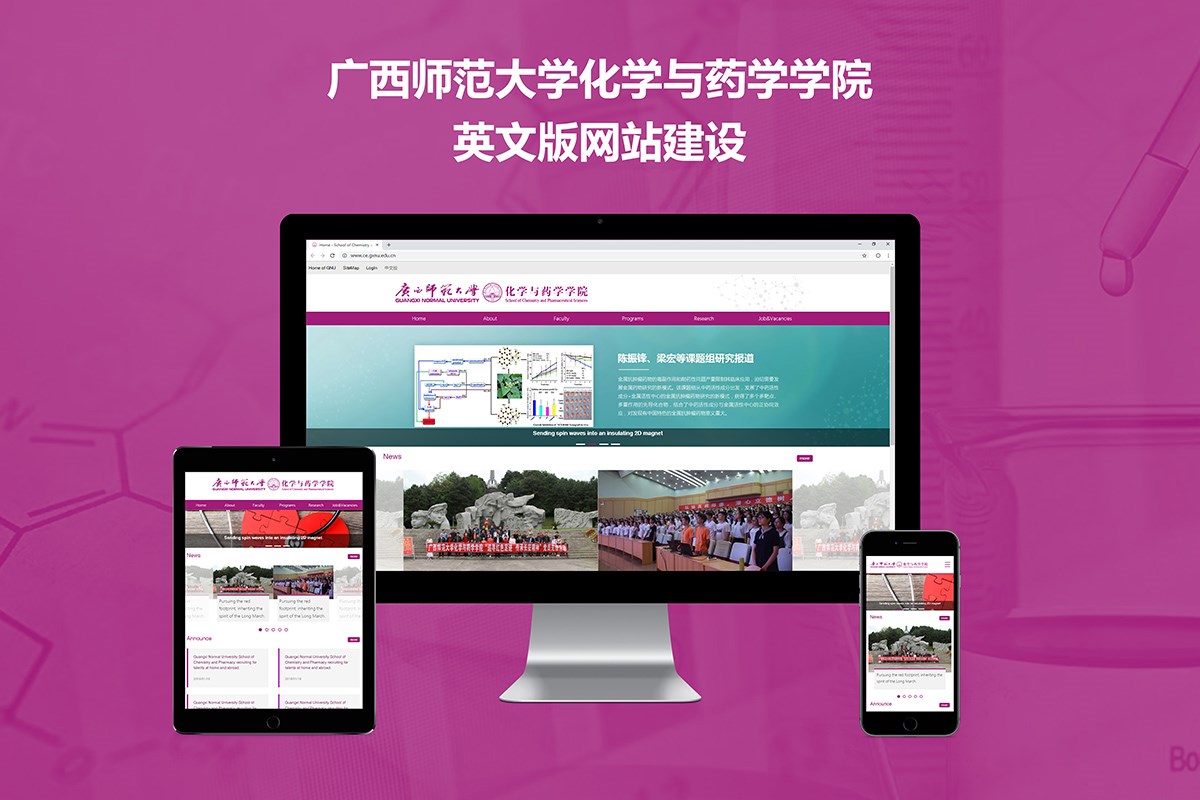 广西师范大学化学与药学学院英文版网站